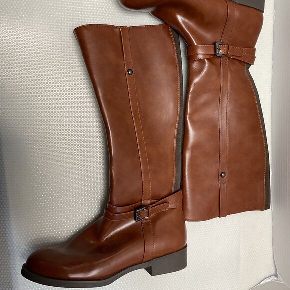 American Eagle Outfitters Shoes - American Eagle Maisie Cognac Knee-High Boot - Women's Size 8 - 2146